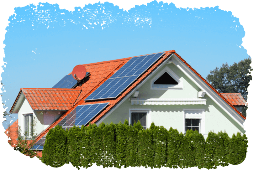 Dům s fotovoltaikou